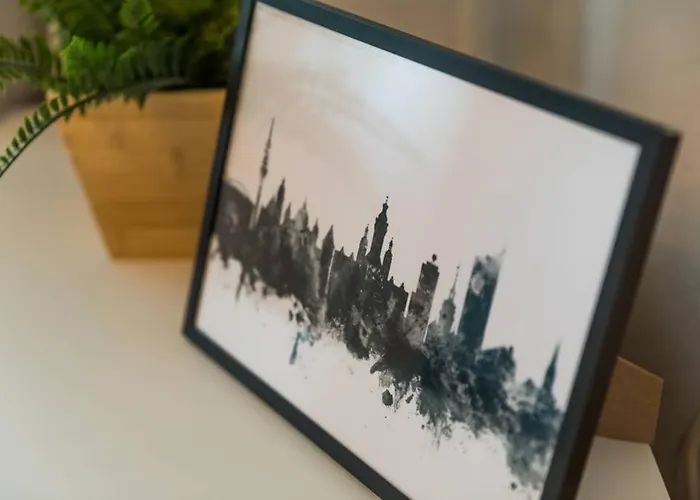 Sauber und modern, Netflix, Wifi, Leipzig Flair, Küche